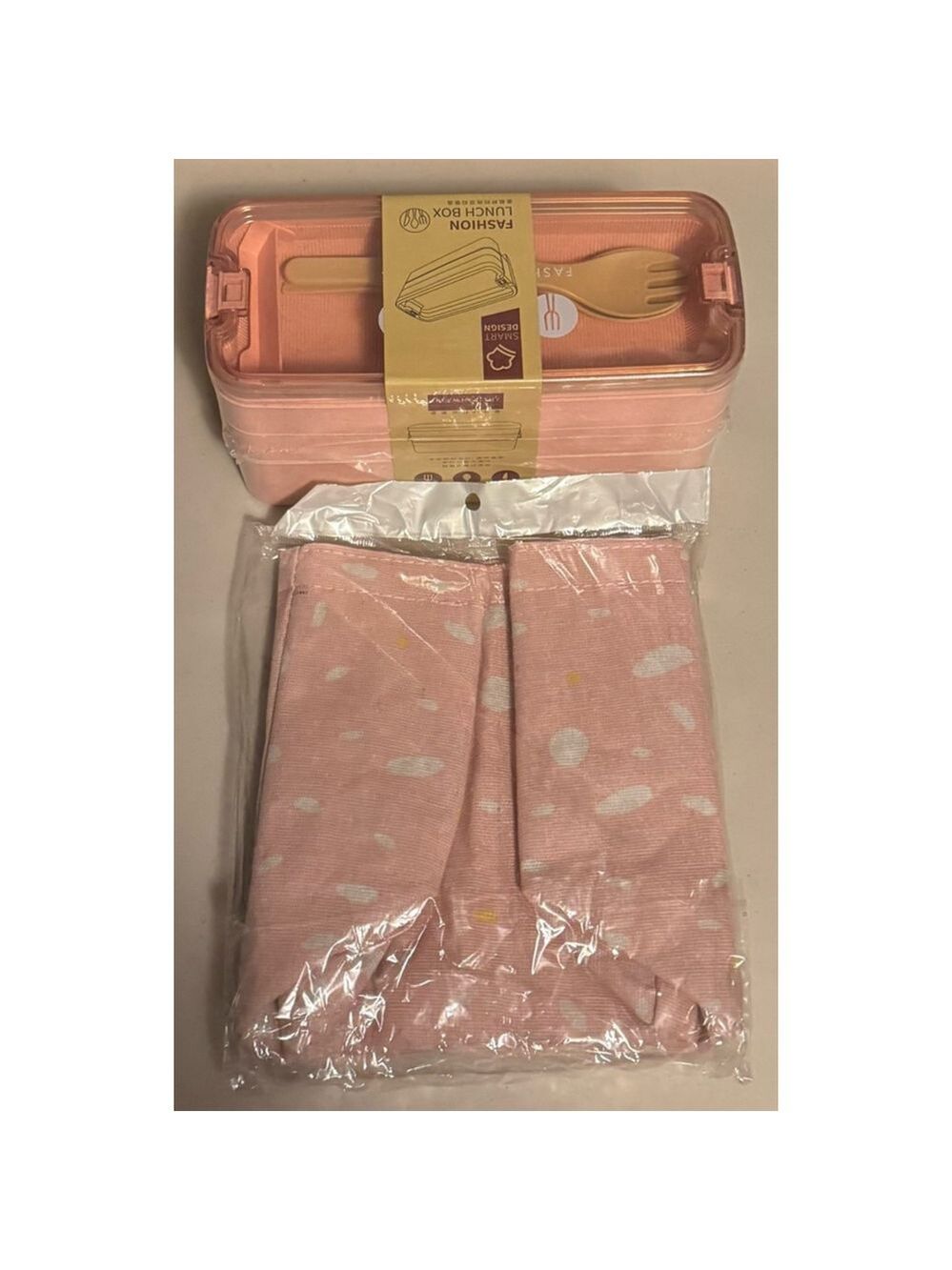 Unisex Unbranded Lunch Box One Size Pink